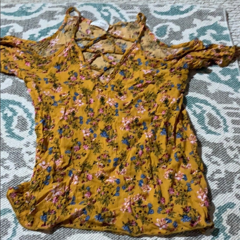 Off the shoulder shirt